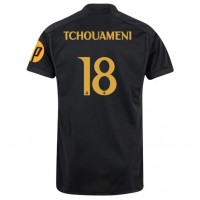 Camisa de time de futebol Real Madrid Aurelien Tchouameni #18 Replicas 3º Equipamento 2023-24 Manga Curta